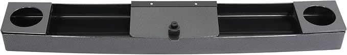 WUTIST Golf Cart Universal Front Dash Storage Tray Compatible Golf Cart Parts Plastic Carbon Fiber Color, Easy Installation