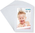 Egofine A5 White Picture Mats Pack of 14, Frame Mattes by Egofine