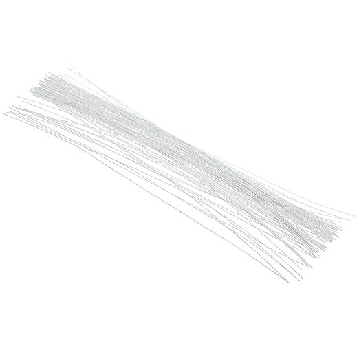 PATIKIL 26 Gauge 16" Floral Stem Wire by PATIKIL