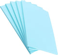 ZOENHOU 5 PCS 8.3 x 11.8 Inch Blue Large Rubber Stamp Carving Blocks, Rectangle by ZOENHOUDIRECT