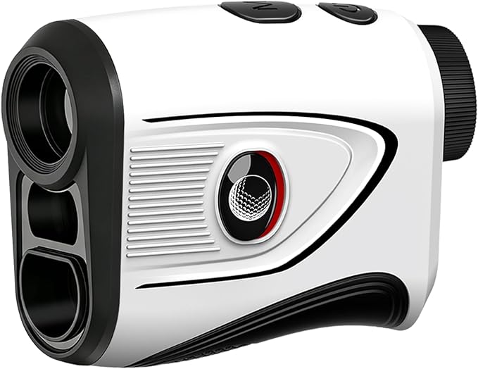 1200 Yards Range Finder Golf with Slope, 7X Magnification Range Finder, Lightweight Portable Rechargeable Rangefinder, Flag Lock Vibration, Switch for Legal, Range Finders for Golf Accessories
