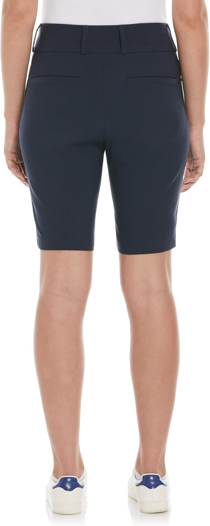 PGA Tour Women's 9.5” Pull-on Golf Shorts with Tummy Control, Performance Stretch, Moisture-Wicking, Sun Protection