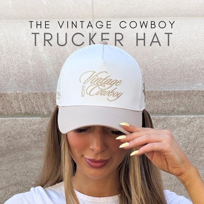 CITRUSY Athletic Trucker Golf Hat | Performance Mens 5 Panel Cap | Cool Breathable Waterproof Workout Running Snapback