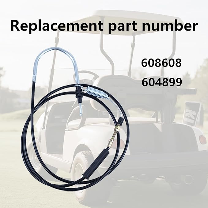 Accelerator Throttle Cable for EZGO E-Z-GO Cushman Golf Cart，for Express MPT Shuttle ST Terrain TXT Workhorse 2008-2024，Replace 608608 604899