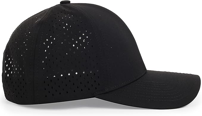Embroidered Bigfoot Quick Dry Hats for Men and Women with Laser-Cut Mesh & Curved Brim