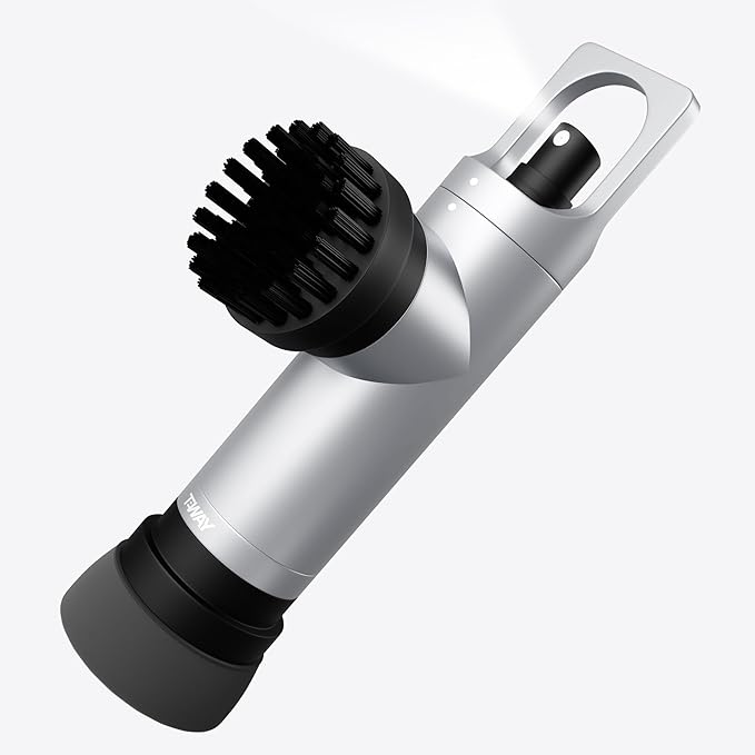Golf Club Brush Cleaner with Water Spray Bottle and Sponge - Clean Golf Clubs Golf Balls Shoes All at Once - Heavy Duty - Golf Cleaning Device - Golf Accessories- USA Company
