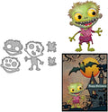 Halloween Clear Silicone stampReusable Stamp by YIXUAN