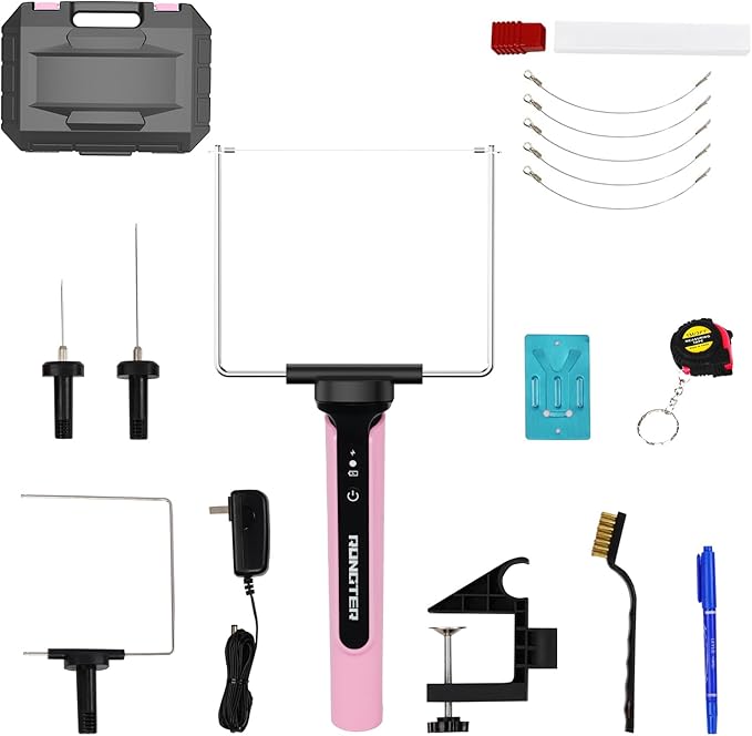 4 in 1 Hot Wire Electric Foam Cutter Kit, Styrofoam Cutting Tool 15W/ 6V by RONGTER