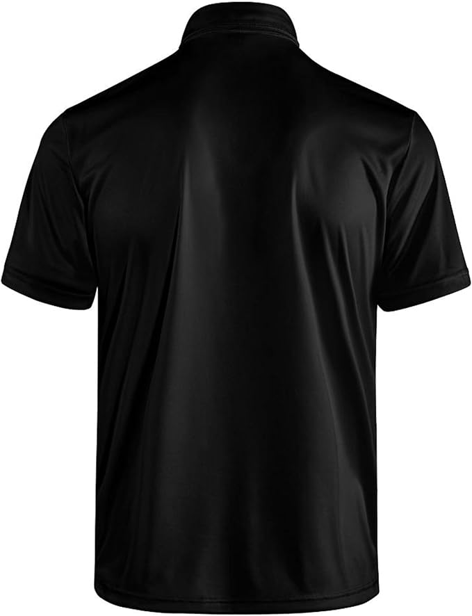 Golf Polo Shirts for Men Funny Print Short Sleeve Golf Shirts Performance Golf Polos
