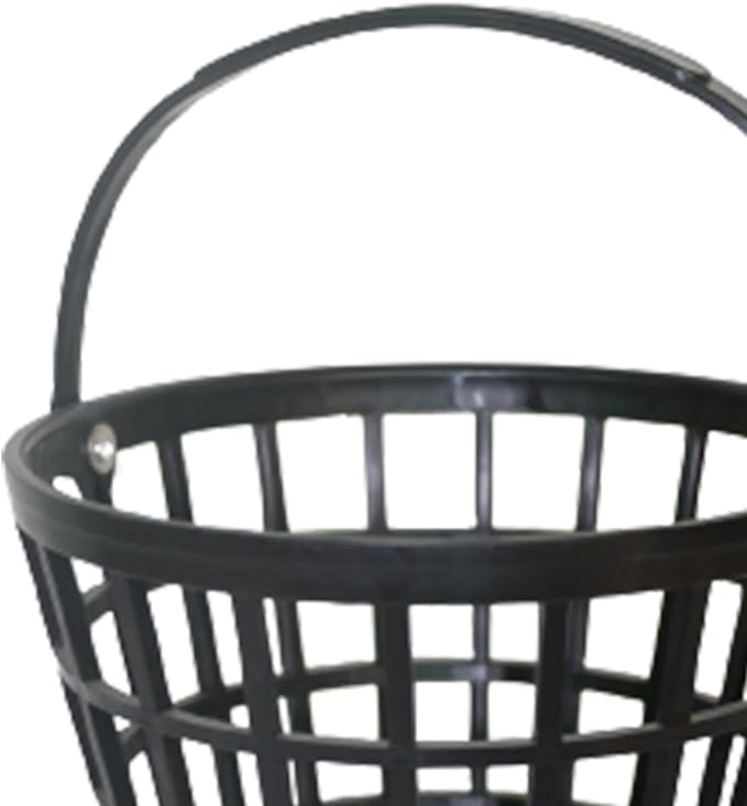 SM SunniMix Unbreakable Golf Ball Basket, Golfball Container with Handle Ball Holder Contains 25/50/100 Balls Range Accessories