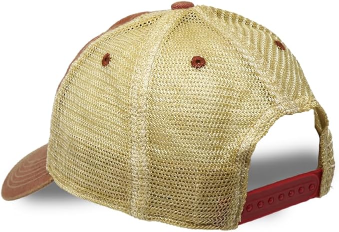 Vintage Distressed Baseball Cap – Unstructured Fit Adjustable Snapback Hat for Men & Women
