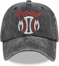 Funny Proud Softball Mom Hat for Women, Adjustable Embroidered Distressed Washed Cotton Baseball Mom Cap