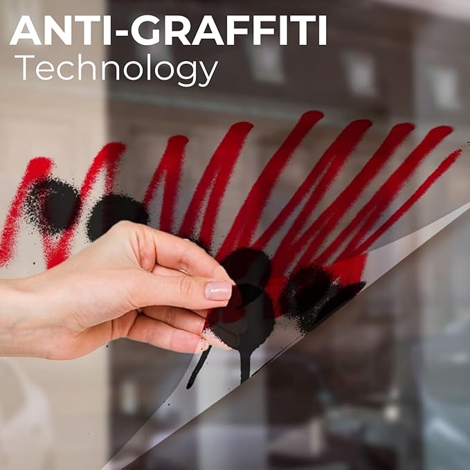UV 99% VLT 35% Security and Safety 4 Mil Color Window Film Shatterproof Anti - Image 7