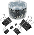 110 PCS Binder Clips, Binder Clips Paper Clamps by MIELIKKE