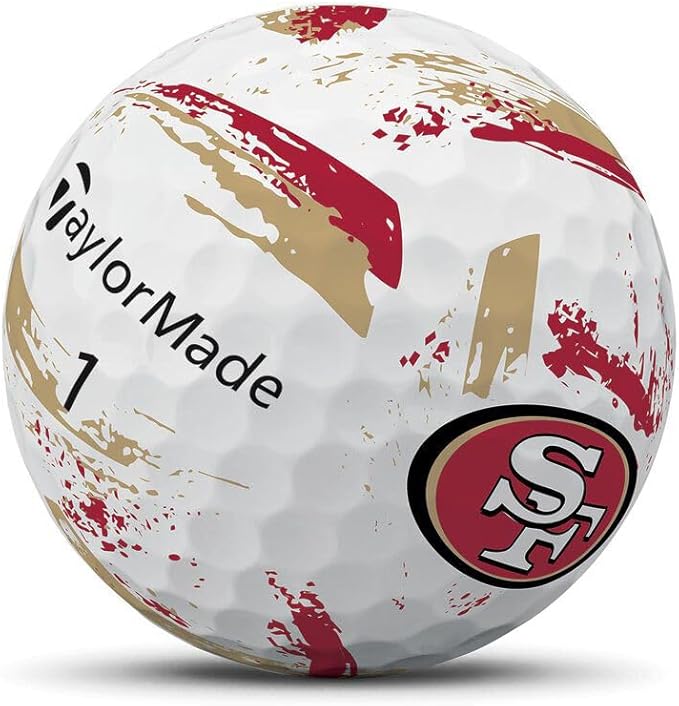 TaylorMade Golf Speed Soft Ink NFL Golf Balls