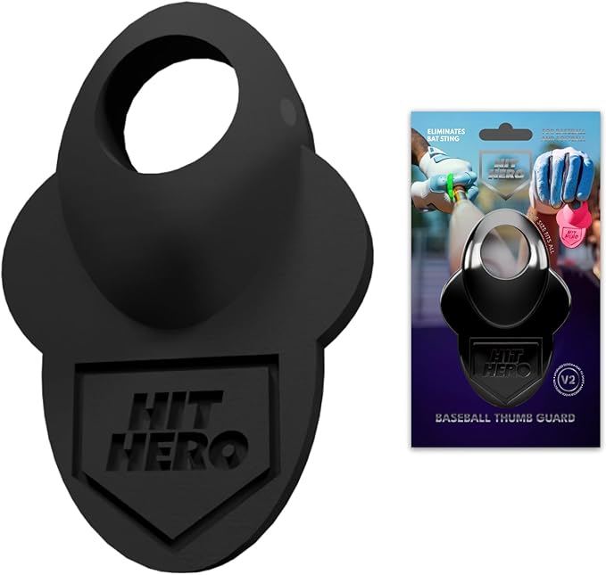Baseball Thumb Guard, Batters Batting Grip, Finger Guard, Accessory, Batting Protection, Reduce Bat Sting, Hitter, Tool, Bat, Hitting Accessory