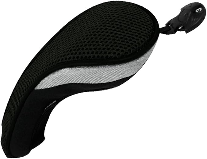 Andux Mesh Golf Hybrid Club Head Covers with Dial Number Tags, 4pcs/Set