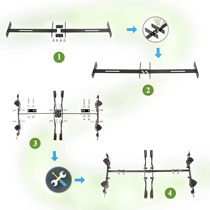 Golf Cart Retractable 42" Seat Belts with Belt Bracket Kit for Yamaha Club Car DS Precedent EZGO TXT RXV