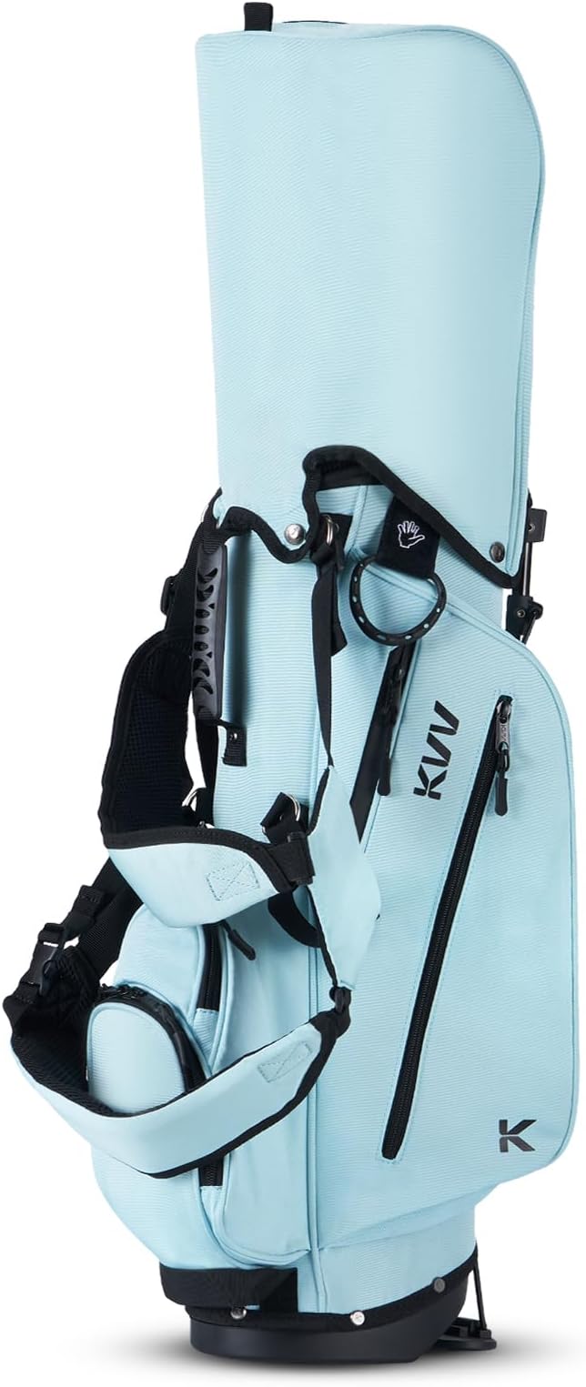 KVV Junior Golf Bag, Lightweight Golf Stand Bag for Young Players for Ages 4-6,6-8,9-12, 12 and Up