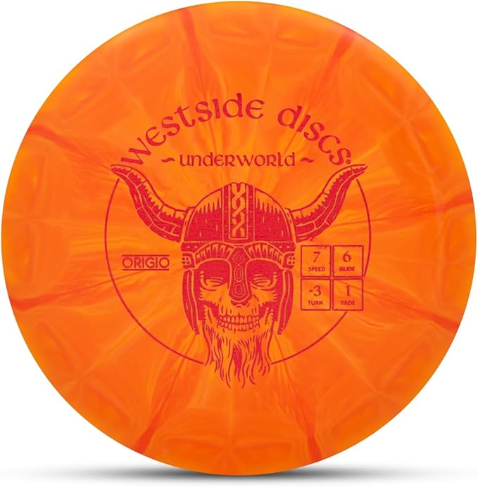 Westside Discs Origio Burst 4-Disc Golf Discs Set - Beginner Disc Golf Set for Men - 1x Drivers, Fairway Driver, Midrange & Putter - Colors Will Vary