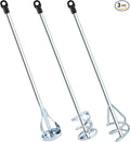 Set of 3 Paint Mixer for Drill Epoxy Resin, Cement Blades, Paint Stirrer by Unknown