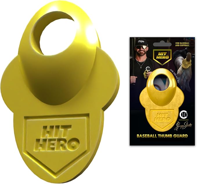 Baseball Thumb Guard, Batters Batting Grip, Finger Guard, Accessory, Batting Protection, Reduce Bat Sting, Hitter, Tool, Bat, Hitting Accessory