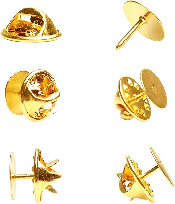50 Pairs Premium Butterfly Clutch Pin Backs - Image 3