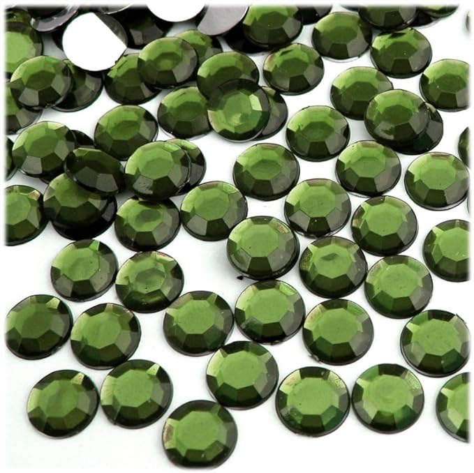 The Crafts Outlet 144pc Rhinestones Round 10mm - Image 7