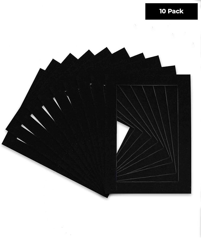 Pack of Ten 8x10 Mats Bevel Cut - Image 2