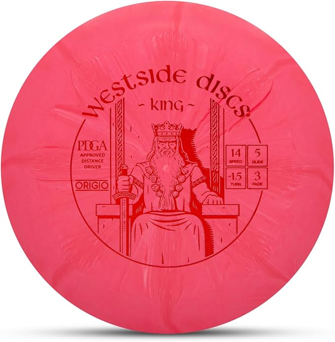 Westside Discs Origio Burst 4-Disc Golf Discs Set - Beginner Disc Golf Set for Men - 1x Drivers, Fairway Driver, Midrange & Putter - Colors Will Vary