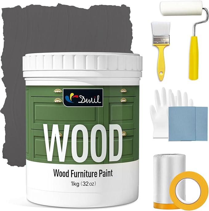 DWIL Matte Finish Furniture Paint - 32 Oz Wood Paint by DWILPAINT