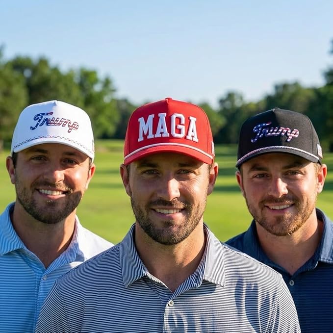 Curves & Clubs Titties Golf Hat - Funny Golf Hat, Titties Hat - Funny American Hat - One-Size-Fits-All - Men's Gifts