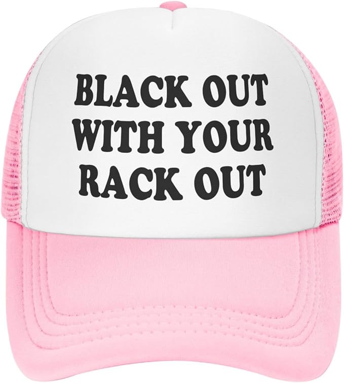 Funny Trucker Hat Funny Gag Gifts Snapback Hat for Adult Humor Fishing Cap Adjustable Mesh Sport Baseball Caps for Women Men