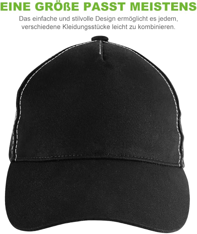 GREEN DEVIL Safety Bump Cap Hat Baseball Cap Style Safety Hat Breathable Lightweight Hard Hats for Men Women