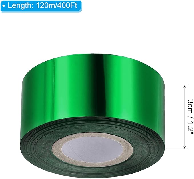 PATIKIL 1.2"x400Ft Hot Stamping Foil Paper, Heat Transfer Hot Stamping Paper - Image 2
