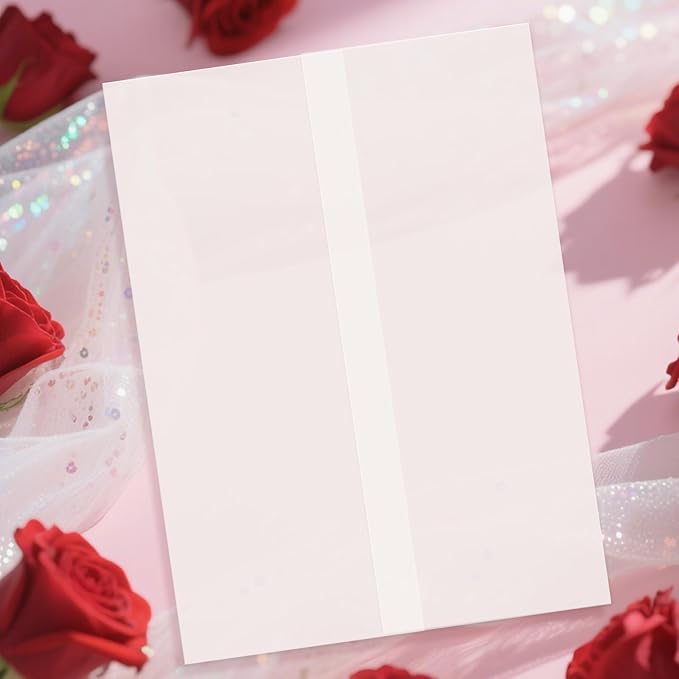 120 Pack Pre-Folded Vellum Jackets by Unknown