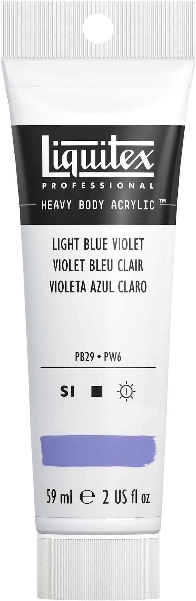 Liquitex Professional Heavy Body Acrylic Paint, 2-oz Tube, Light Blue Violet by Liquitex