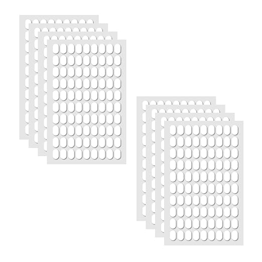 720 Pcs Sticky Tack Poster Stickers, Double Sided Sticky Round Clear Stickers by Unknown