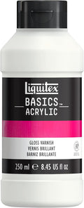 Liquitex BASICS Gloss Varnish, 250ml Bottle by Liquitex