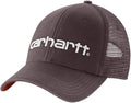 Carhartt Men's Canvas Mesh-Back Logo Graphic Cap