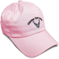 Speedy Pros Soft Baseball Hat Embroidered Dad Hat Air Force Emblem Embroidery Men & Ladies Baseball Cap Cotton