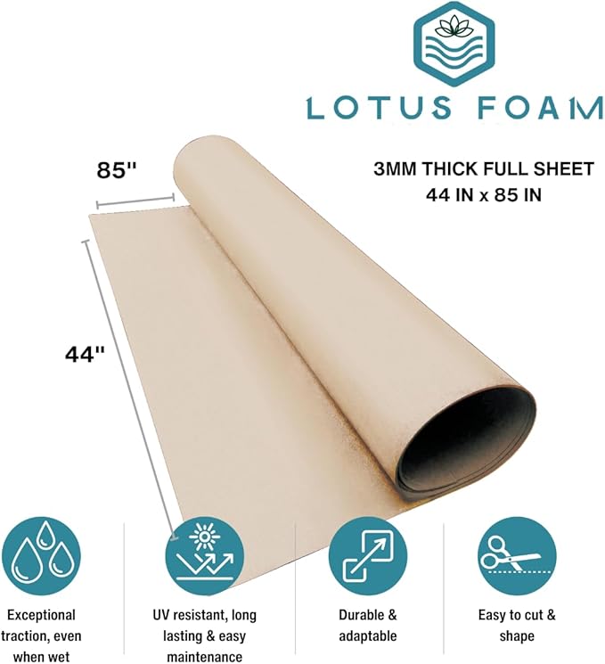 LotusFoam Large 3mm EVA Foam Sheet - Image 2