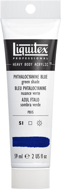 Liquitex Professional Heavy Body Acrylic Paint, 2-oz Tube, Phthalocyanine Blue by Liquitex