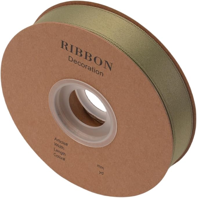 Double Side Satin Ribbon, Continuous 20 Yards, Use by Unknown