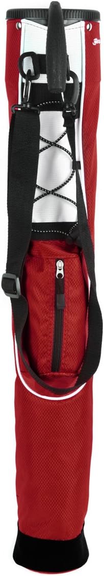 Orlimar Pitch ’n Putt Lightweight Sunday Golf Bag with Stand, Ultra-Light Carry Design, Two-Way Divider Top, Shoulder Strap, Compact Carry Golf Bag for Men & Women