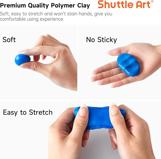 Shuttle Art Polymer Clay Kit - Image 7