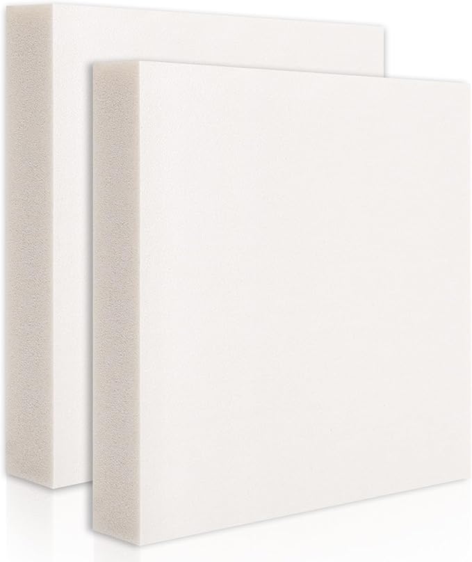 Gvereld High Density XPS Foam Board, 2 Pack 11.7x11.7X 2in Polystyrene Craft by Unknown