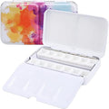 LOONENG Empty Watercolor Palette, Empty Watercolor Tin by LOONENG