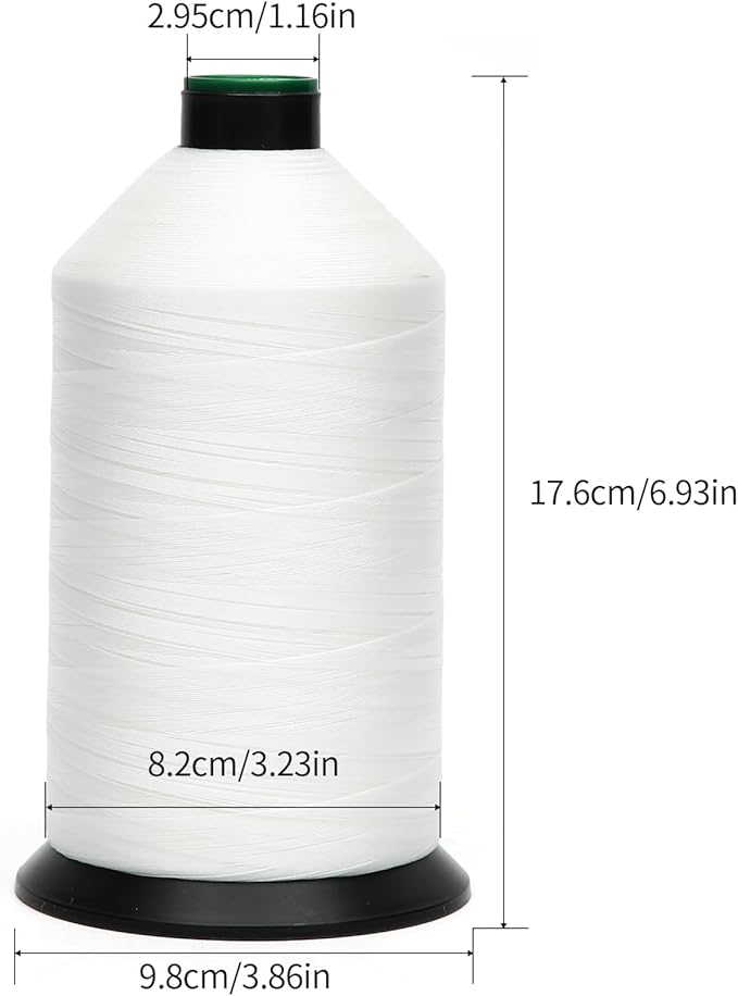 Extra Strong Bonded Nylon Thread #92 Tex90 – 16 OZ, Versatile Stitching Solution - Image 2