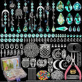 WASTROYAL 420pcs DIY Sun Catchers Making Kit for Adults Prism Hanging Decor